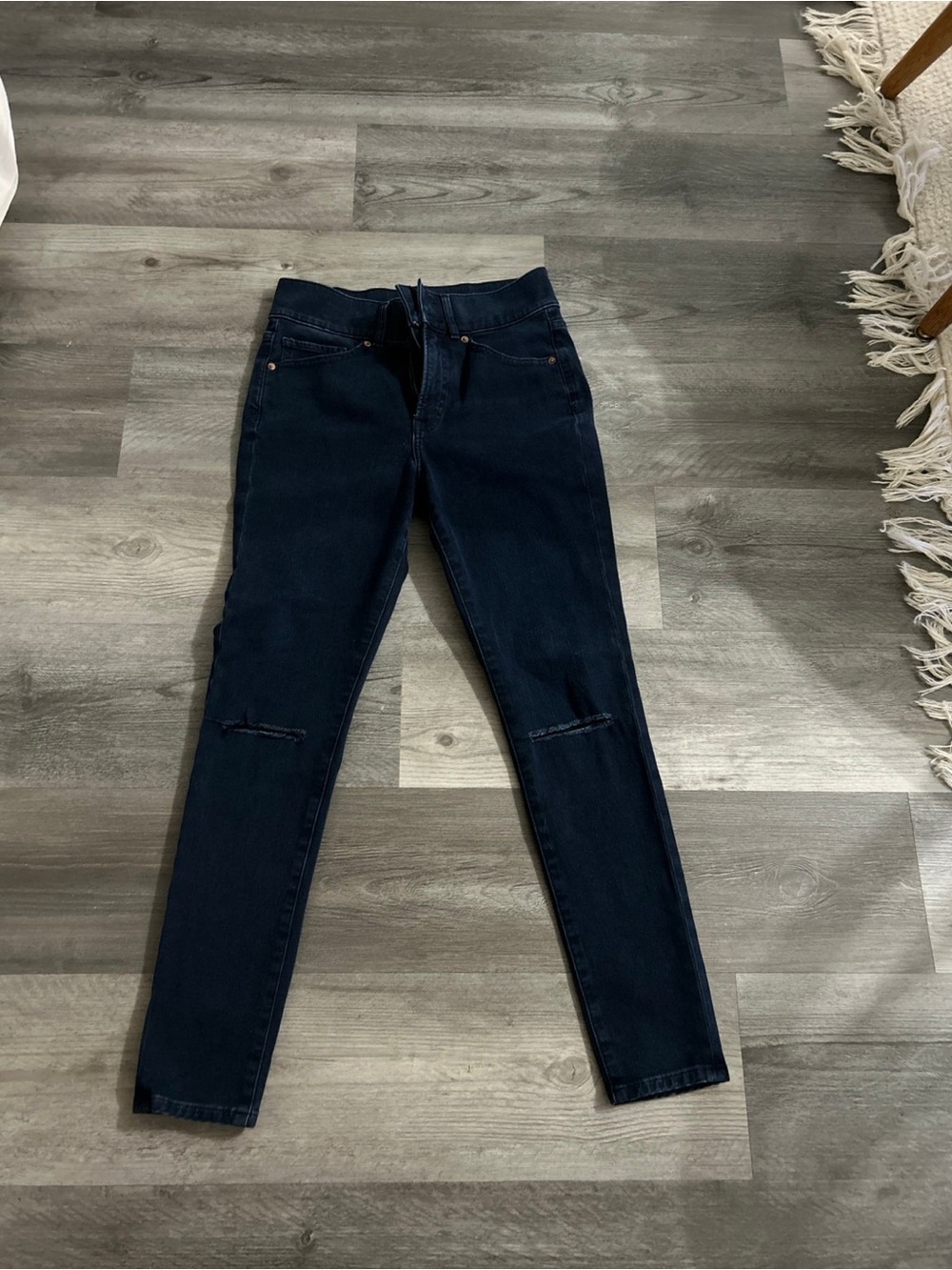 Dark Blue Women's Slim Stretch Jeans